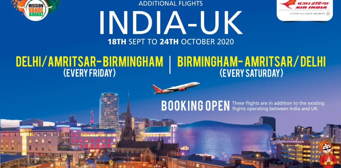 Air India to resume Amritsar-Birmingham direct flight