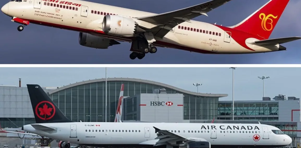 ਏਅਰ ਇੰਡੀਆ ਅਤੇ ਏਅਰ ਕੈਨੇਡਾ ਨੇ ਭਾਰਤ – ਕੈਨੇਡਾ ਵਿਚਾਲੇ ਉਡਾਣਾਂ ਕੀਤੀਆ ਰੱਦ