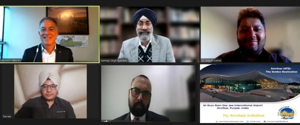 FlyAmritsar Initiative Holds Meeting With Milan Bergamo Airport Officials For Scheduled Flights To Amritsar